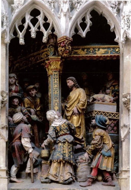 Élément de retable : La Dormition de la Vierge - Galerie Brimo de Laroussilhe