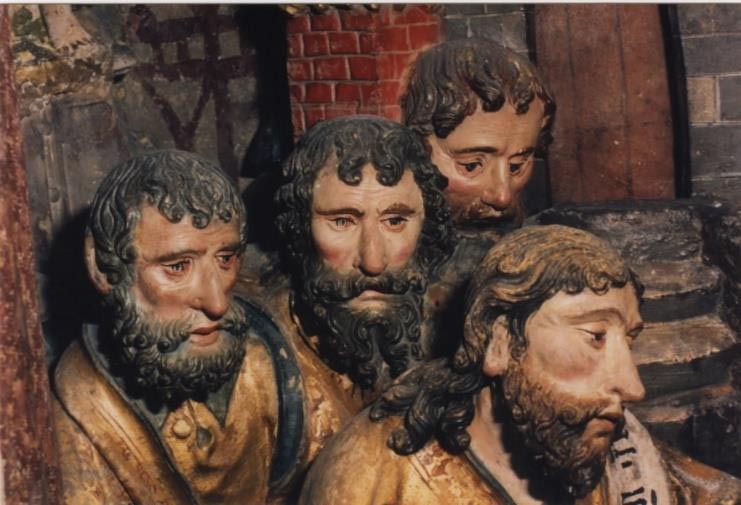 Élément de retable : La Dormition de la Vierge - Galerie Brimo de Laroussilhe