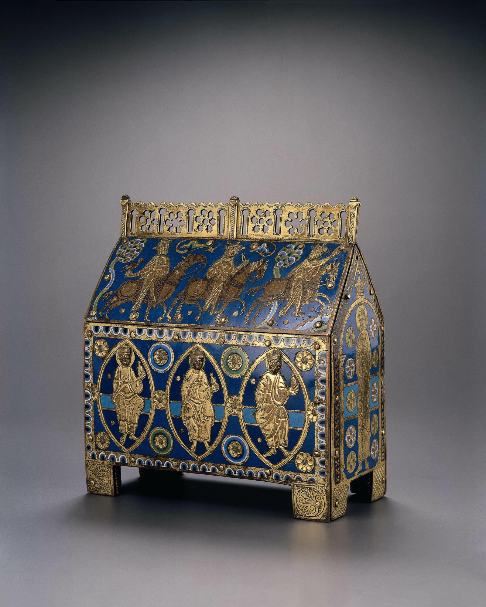 Reliquary Casket : The ride of the Magi, The Three Kings - Galerie Brimo de Laroussilhe