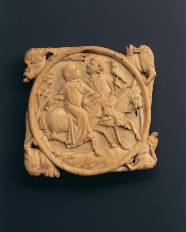 Valve de miroir : La Chevauchée des amants - Galerie Brimo de Laroussilhe