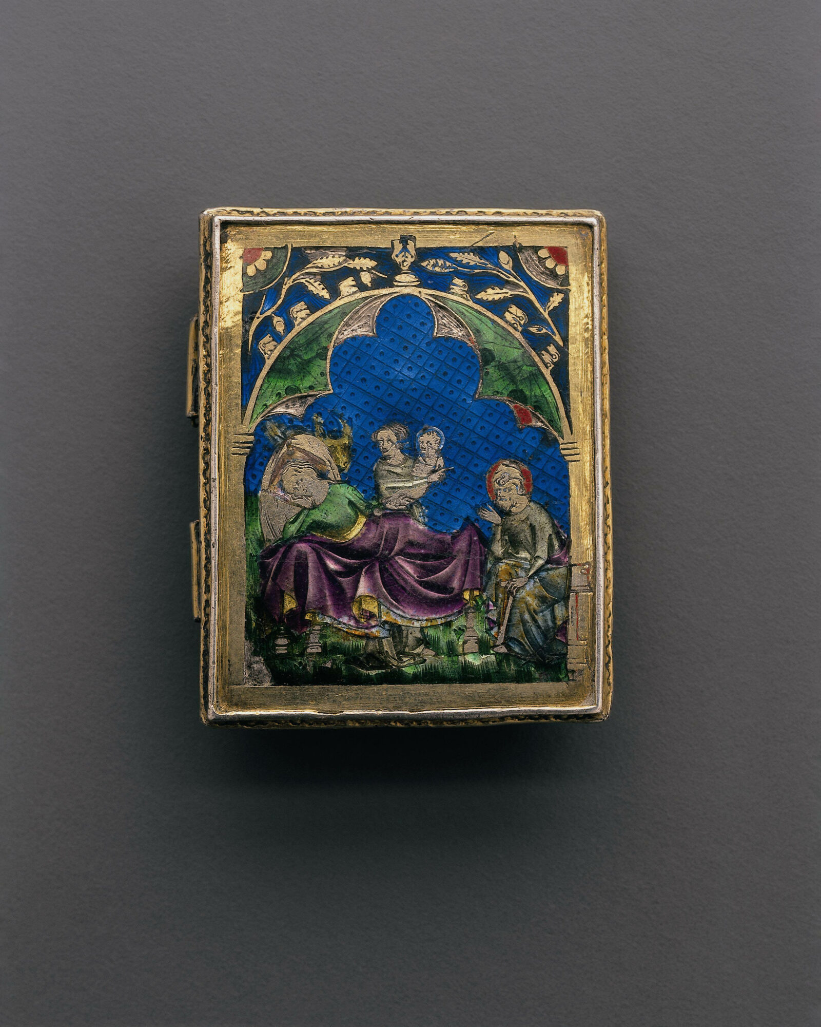 Wing of a diptych : The Nativity - Galerie Brimo de Laroussilhe