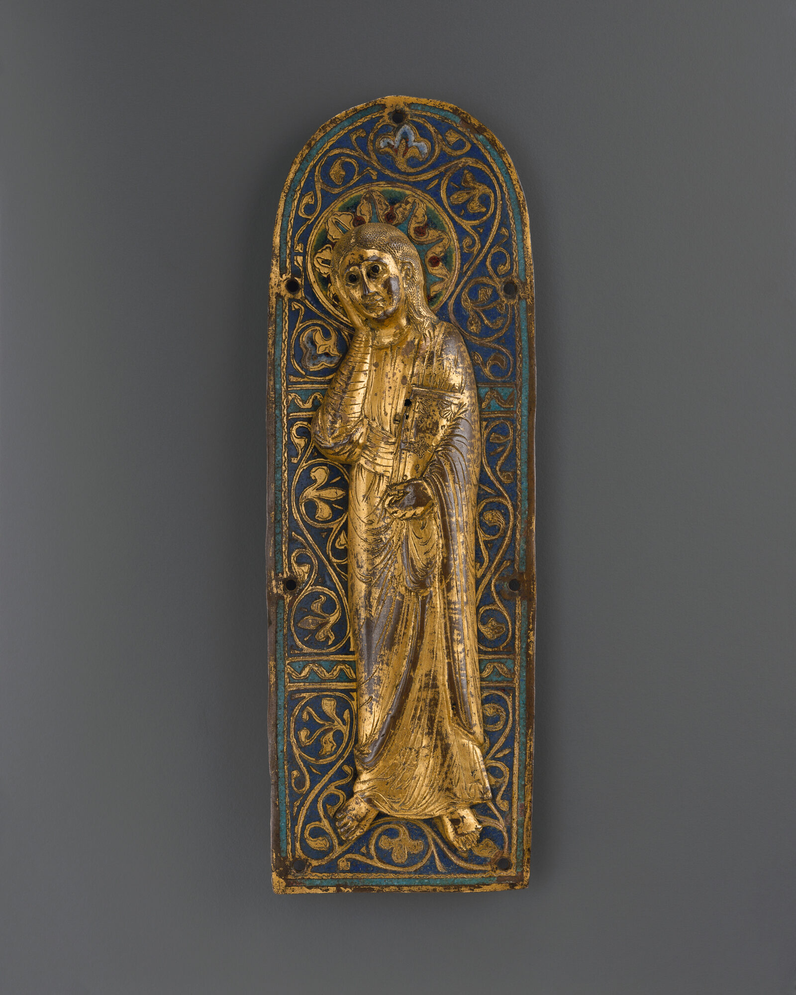 Two plaques: The Virgin and  Saint John at Calvary - Galerie Brimo de Laroussilhe