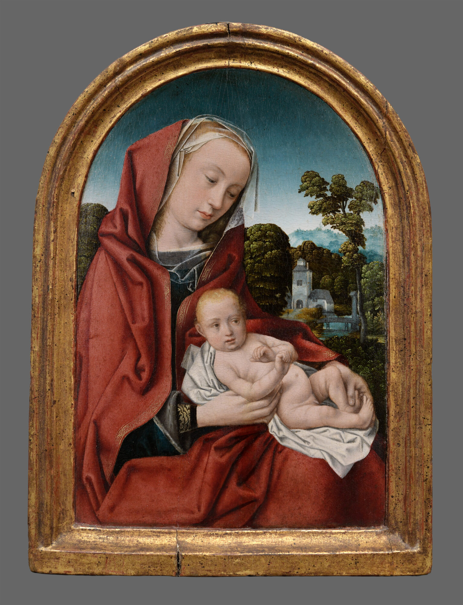 La Vierge à l’Enfant - Galerie Brimo de Laroussilhe