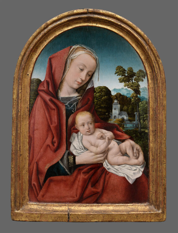 La Vierge à l’Enfant - Galerie Brimo de Laroussilhe